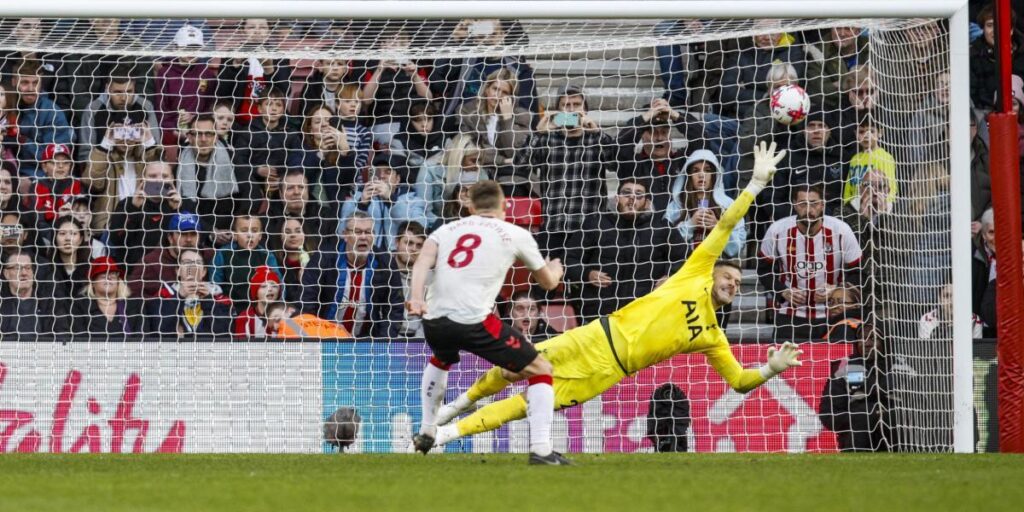 El Tottenham vuelve a naufragar contra el Southampton