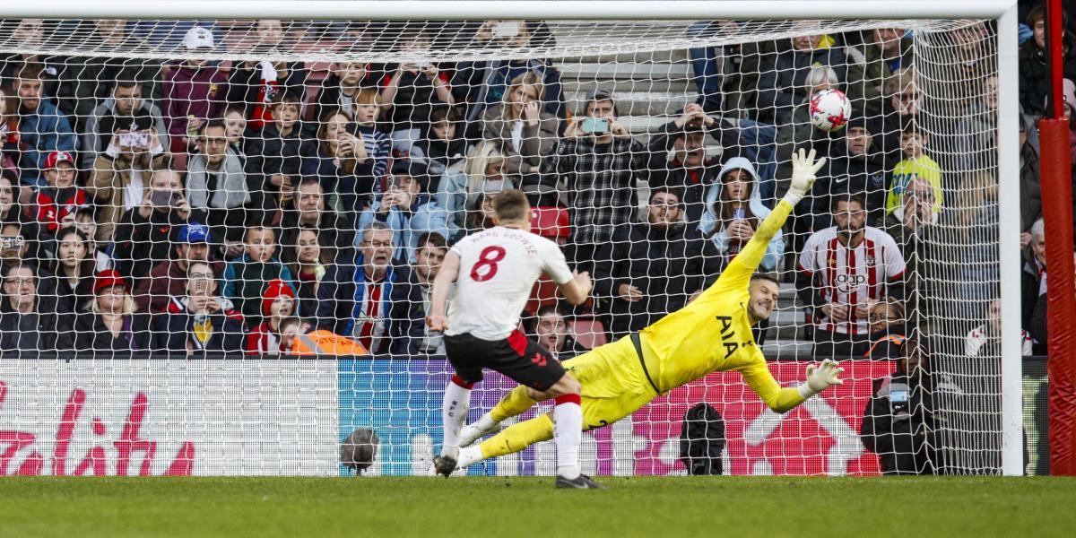 El Tottenham vuelve a naufragar contra el Southampton