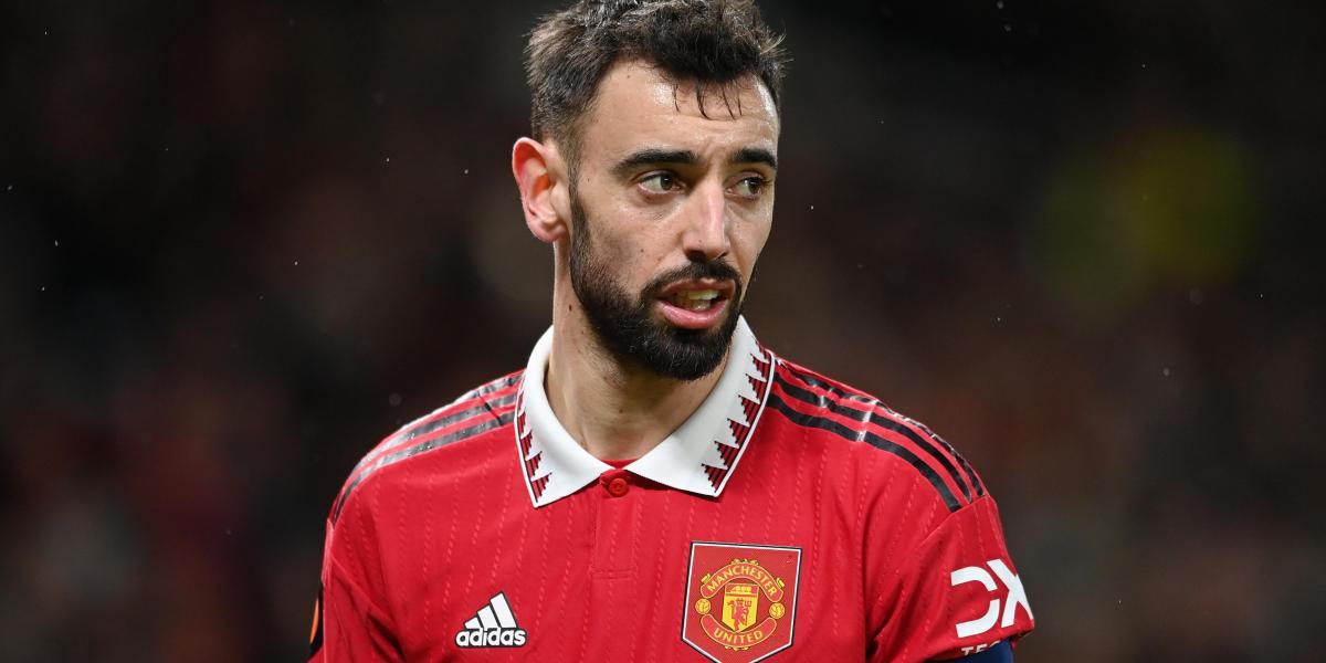 El aviso de Ten Hag a Bruno Fernandes