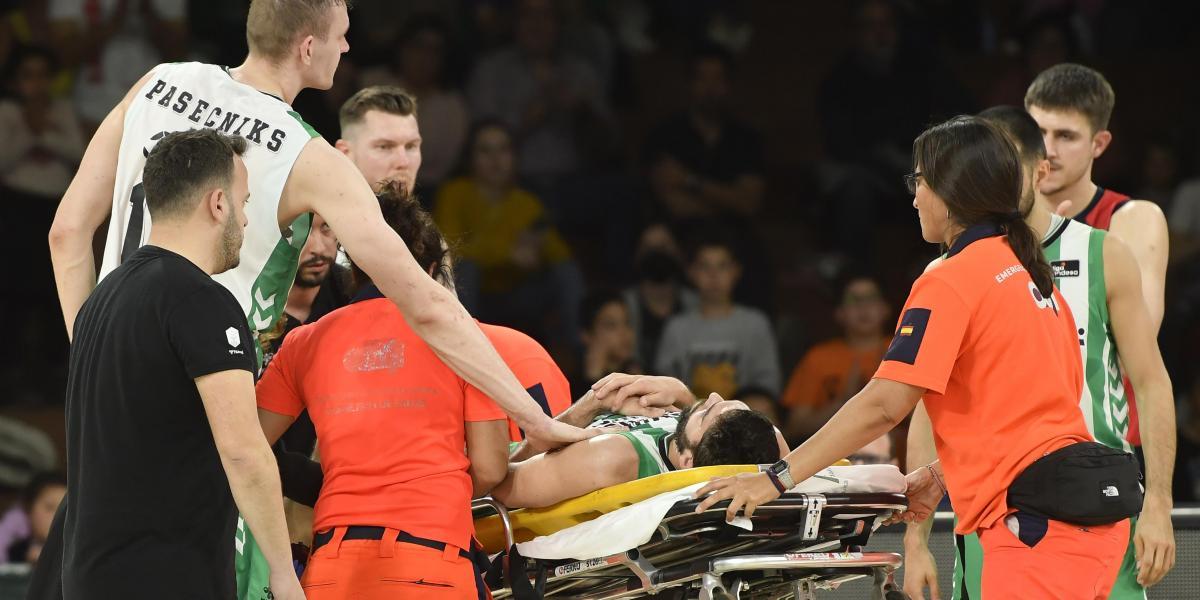 El base Pepe Pozas, operado con éxito de la rodilla