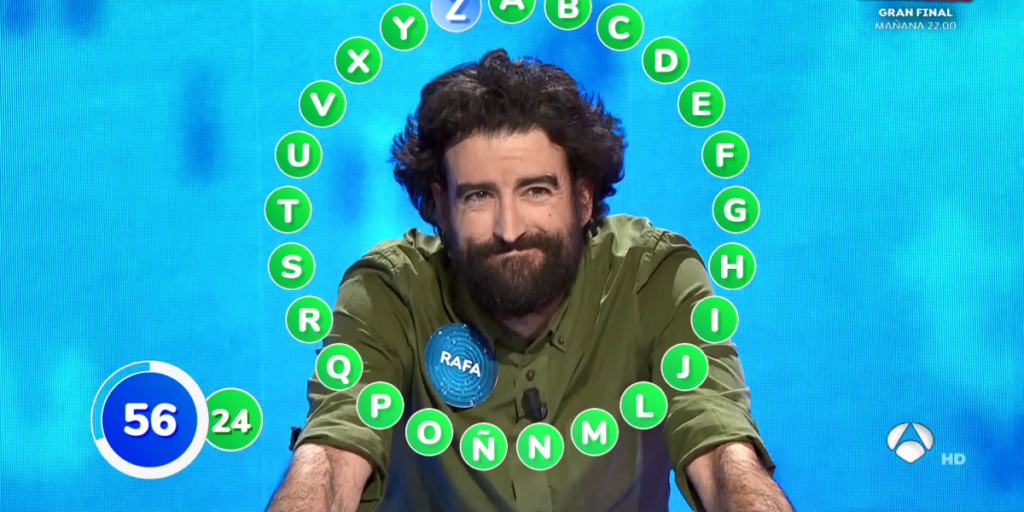 El cambio de 'look' de Rafa Castaño tras ganar el bote más grande de la historia de 'Pasapalabra'
