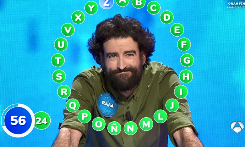 El cambio de 'look' de Rafa Castaño tras ganar el bote más grande de la historia de 'Pasapalabra'