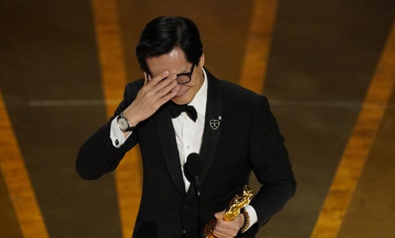 El emotivo discurso de Ke Huy Quan tras ganar el Oscar: "Esto es el sueño americano"