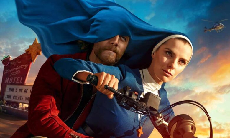 El extraño tráiler de la nueva serie de Peacock, 'Mrs. Davis' presenta una guerra contra la IA