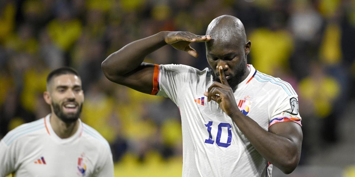 El mejor Lukaku resurge con Bélgica y destroza a Suecia