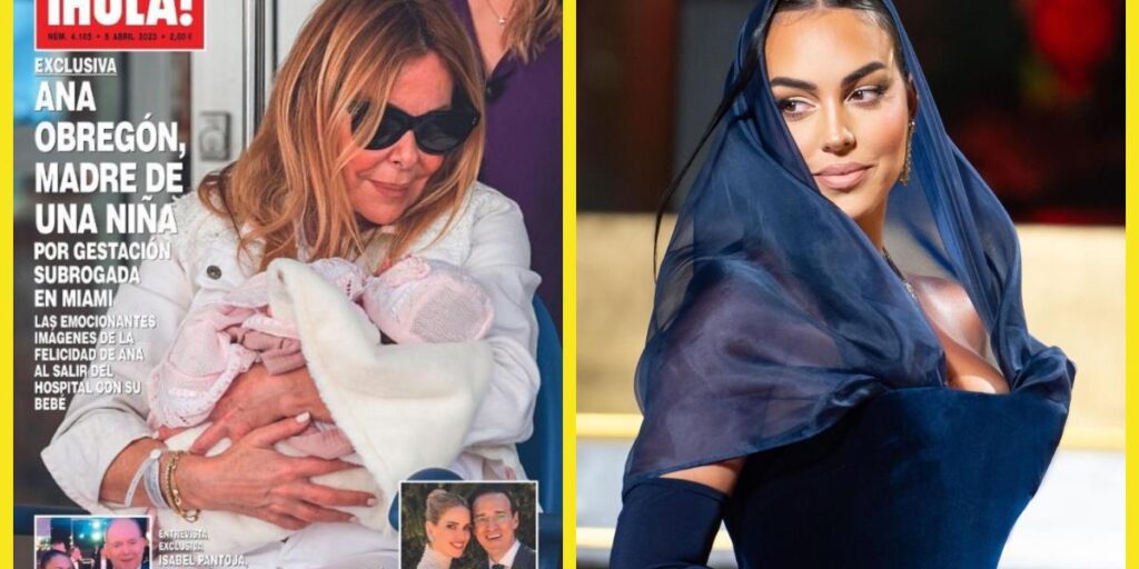 El mensaje público de Georgina Rodríguez a la maternidad de Ana Obregón