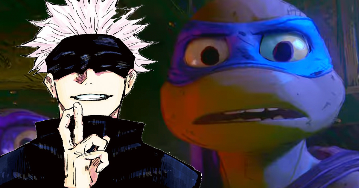 El tráiler de Mutant Mayhem esconde un huevo de Pascua de Jujutsu Kaisen