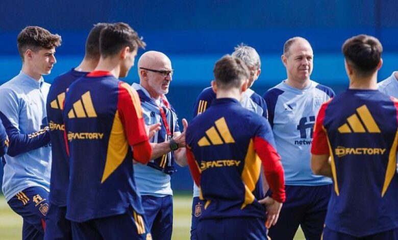 Entrenamiento antes de viajar a Glasgow