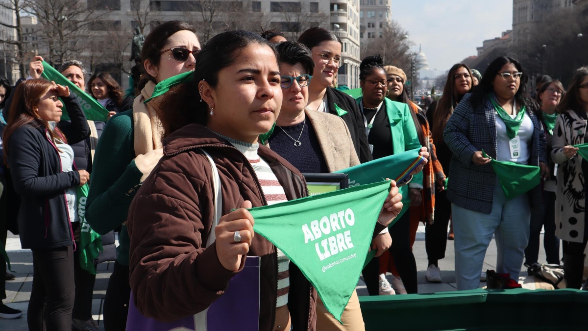 Estados Unidos recibe ola verde pro aborto de