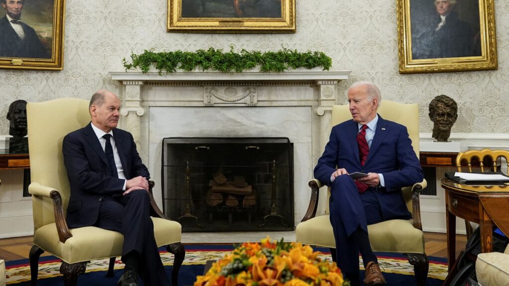 Estados Unidos y Alemania hacen alarde de sintonía en torno a Ucrania