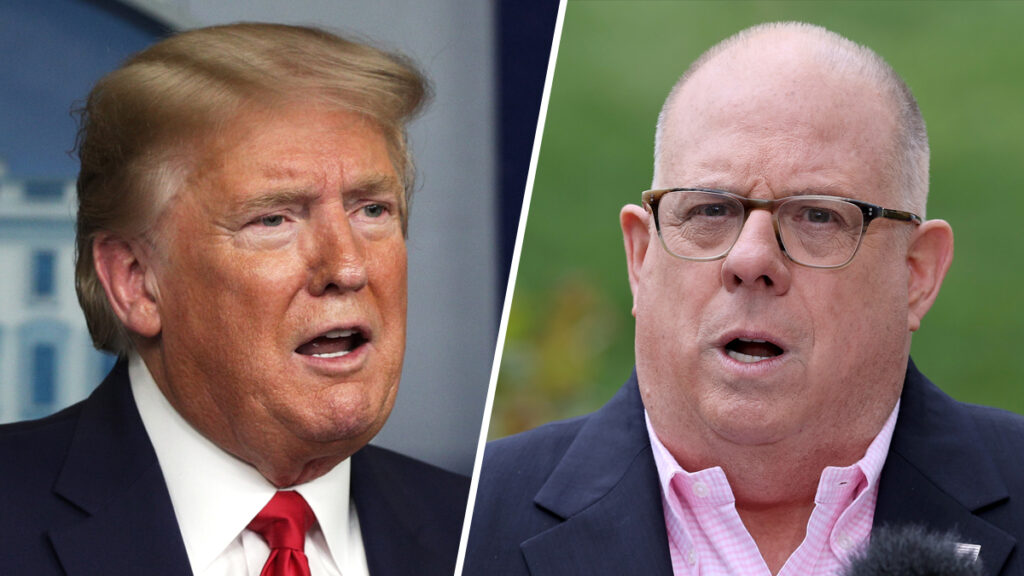 Exgobernador de Maryland, Larry Hogan, no retará a Trump para 2024