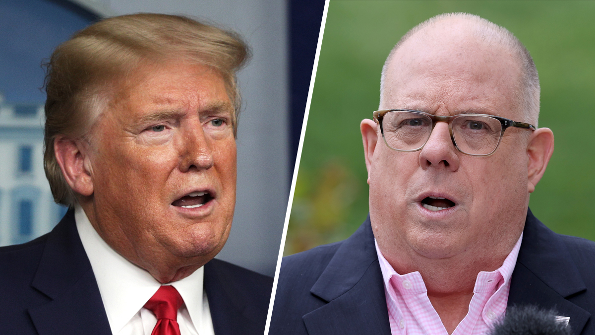 Exgobernador de Maryland, Larry Hogan, no retará a Trump para 2024