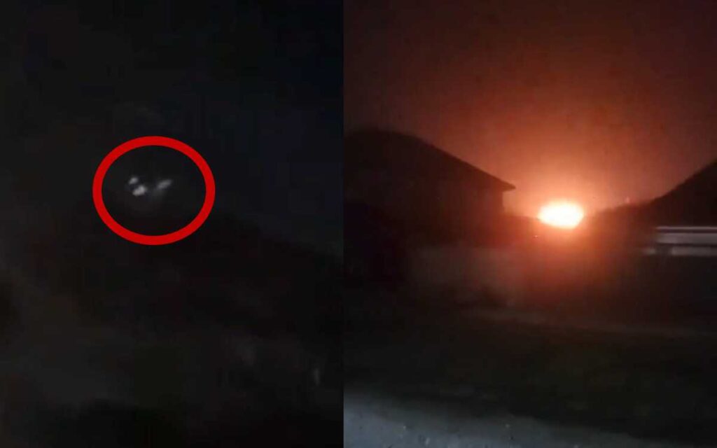 Explosión destruye cargamento de misiles rusos en Ucrania