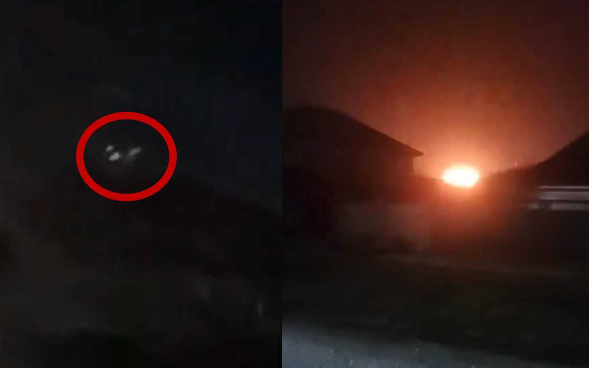 Explosión destruye cargamento de misiles rusos en Ucrania