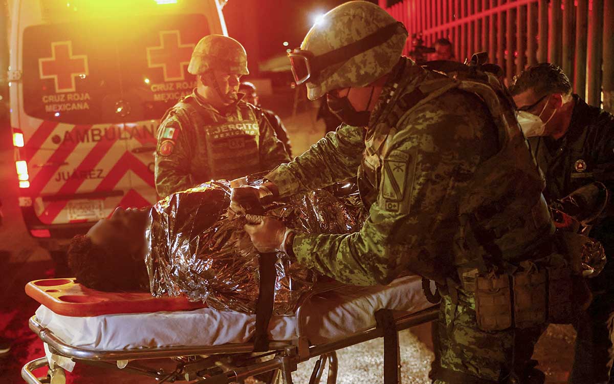 FGR irá contra migrante que inició el fuego en estación de INM