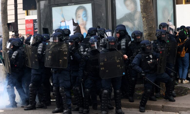 Francia despliega dispositivo ante protestas violentas