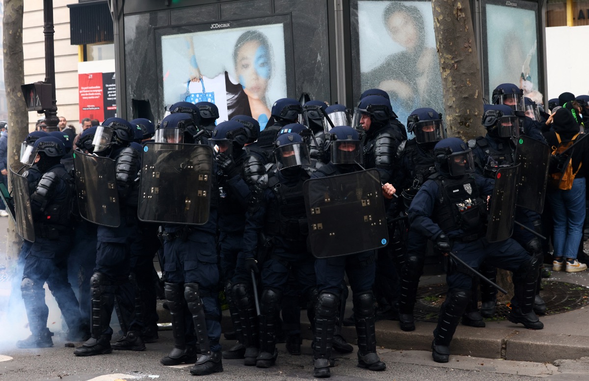 Francia despliega dispositivo ante protestas violentas