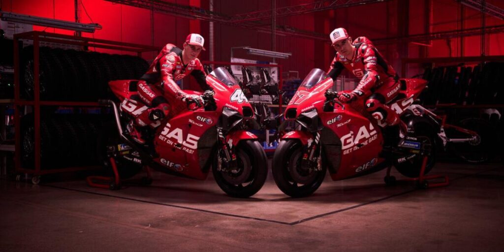 GASGAS presenta sus armas para el Mundial de MotoGP
