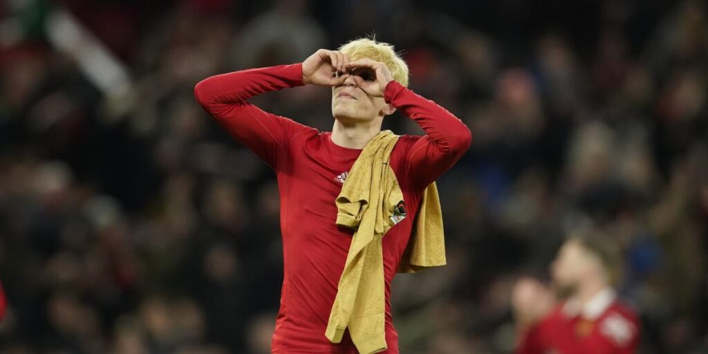 Garnacho, de alardear de "grande" ante el Barça a tener que pedir perdón por el 7-0