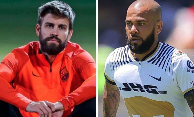 Gerard Piqué sería "muy duro" con Dani Alves si se demuestra su culpabilidad