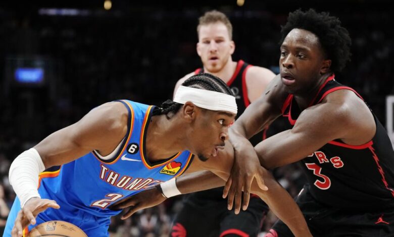 Gilgeous-Alexander se deja los puntos y también la ‘pasta’ en Toronto... para perder