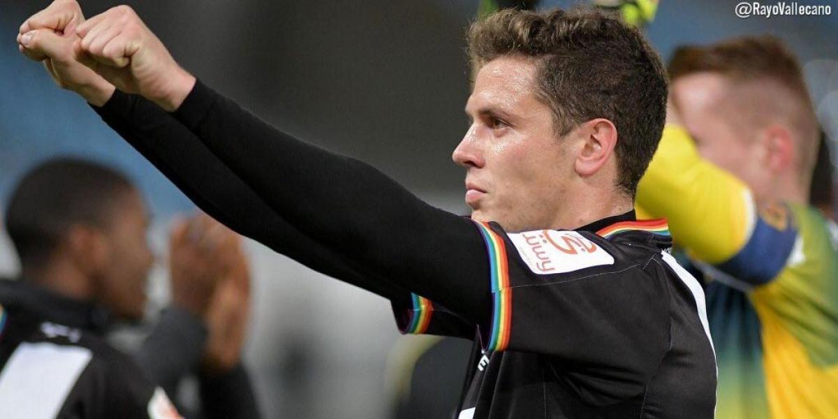 Gorka Elustondo: "En Vallecas desde el minuto 1 hasta el final, no se para animar"