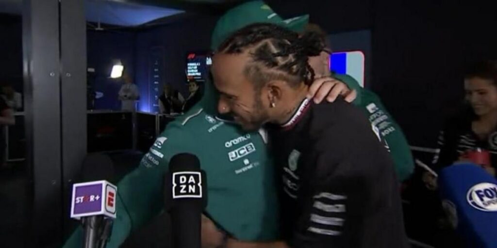 Gran gesto de Hamilton con Alonso: "Estoy impresionado"