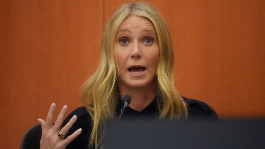 Gwyneth Paltrow testifica y niega ser culpable de accidente de esquí