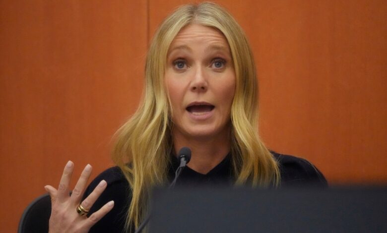 Gwyneth Paltrow testifica y niega ser culpable de accidente de esquí