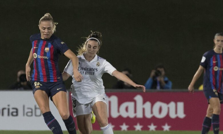 Horario y dónde ver por TV el Barça - Real Madrid de la Primera F