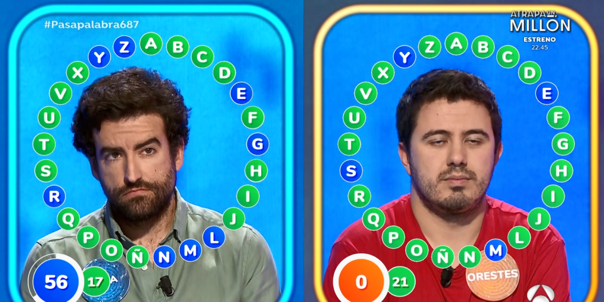 Hoy jueves 16 de marzo se conocerá el ganador del millonario bote de 'Pasapalabra': ¿Orestes o Rafa?