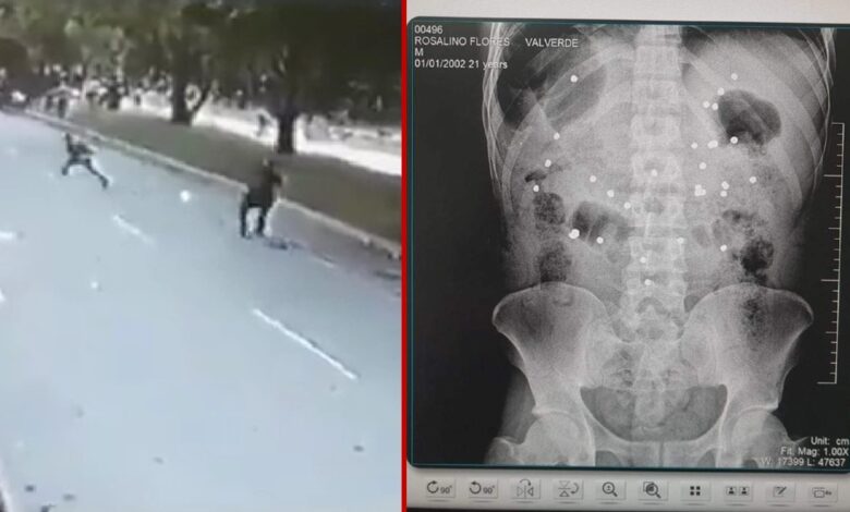 (Imágenes fuertes) Muere joven que recibió 36 perdigones durante protestas en Perú | Videos