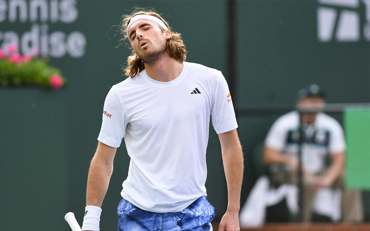 Indian Wells: Tsitsipas se despide; Medvedev, Zverev y Sakkari se imponen