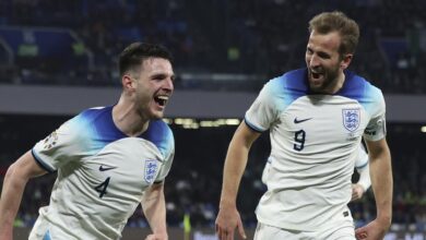 Inglaterra acaba con su gafe en Italia