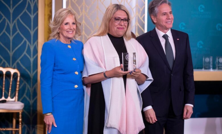 Jill Biden premia a 11 'mujeres valientes'