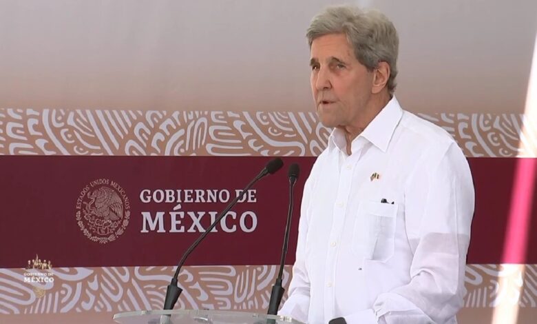 John Kerry reconoce la 'sabiduría en el liderazgo' de AMLO