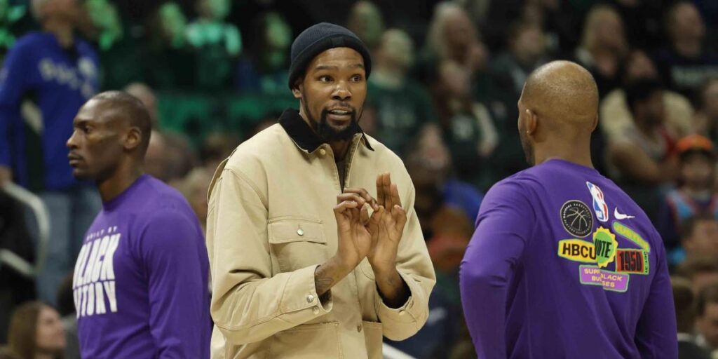Kevin Durant ya está listo para su debut con los Suns