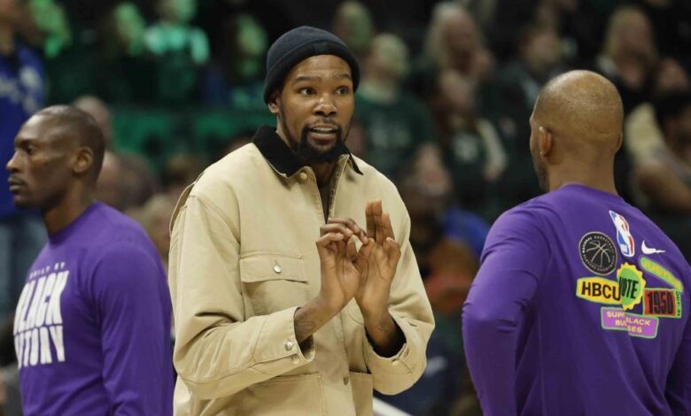 Kevin Durant ya está listo para su debut con los Suns