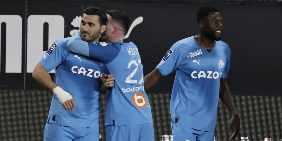 Kolasinac da aire al Marsella ante el Rennes