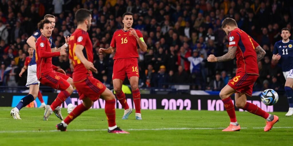 La Roja suspende en Glasgow y ahora toca recuperar en septiembre