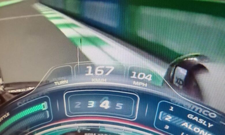 La increíble salvada de Alonso en plena Q3 en Arabia Saudí
