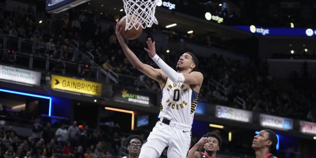 La mejor noche de Tyrese Haliburton