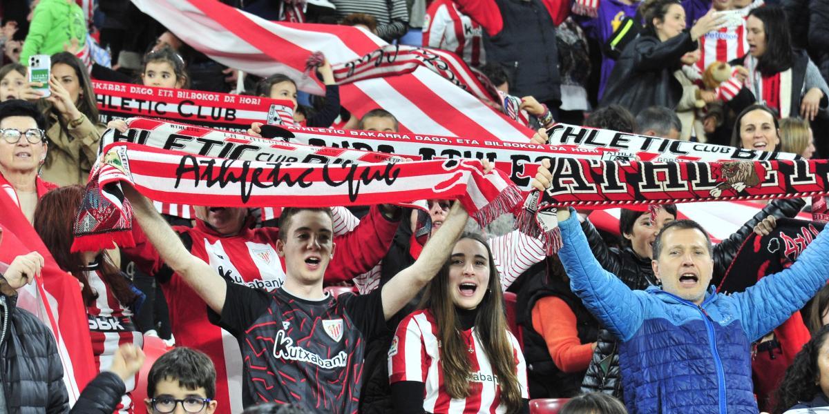 La mitad de entrada en San Mamés que en el derbi ante la Real