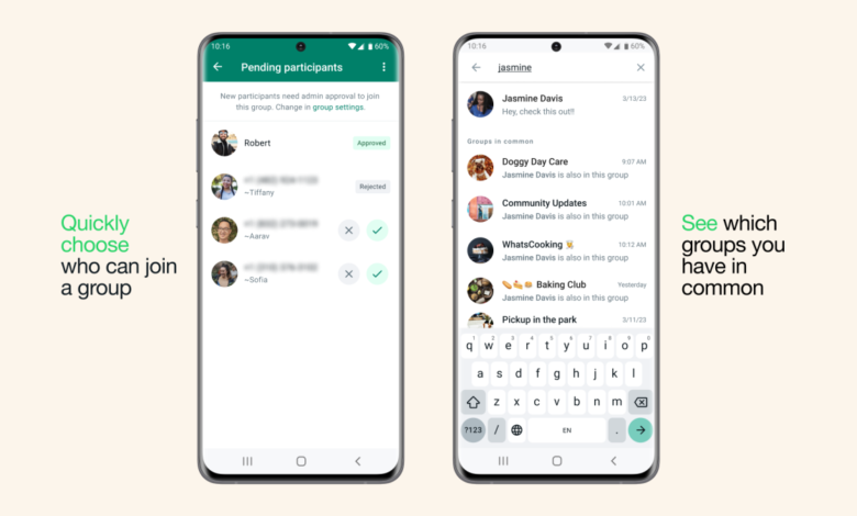 La nueva función de WhatsApp brinda a los administradores una forma más fácil de controlar quién puede unirse a un grupo