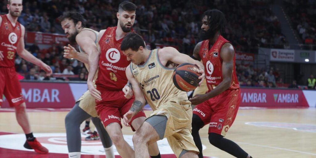 La primera mitad de Zaragoza (24 puntos) no es la peor del Barça