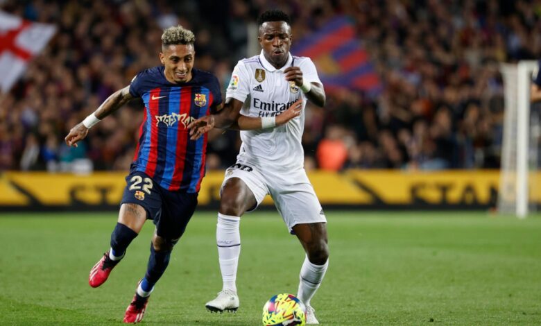 LaLiga presenta la octava denuncia por insultos racistas contra Vinicius Jr.