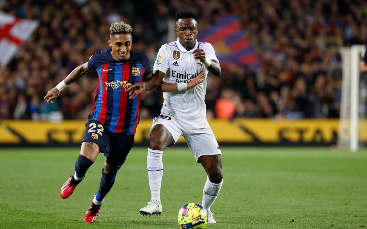 LaLiga presenta la octava denuncia por insultos racistas contra Vinicius Jr.