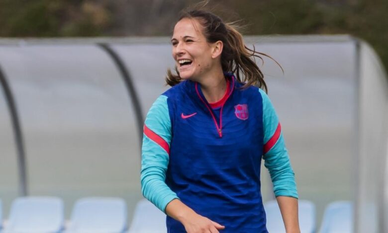 Laia Codina: "Necesitamos a la gente en el Camp Nou ante la Roma"