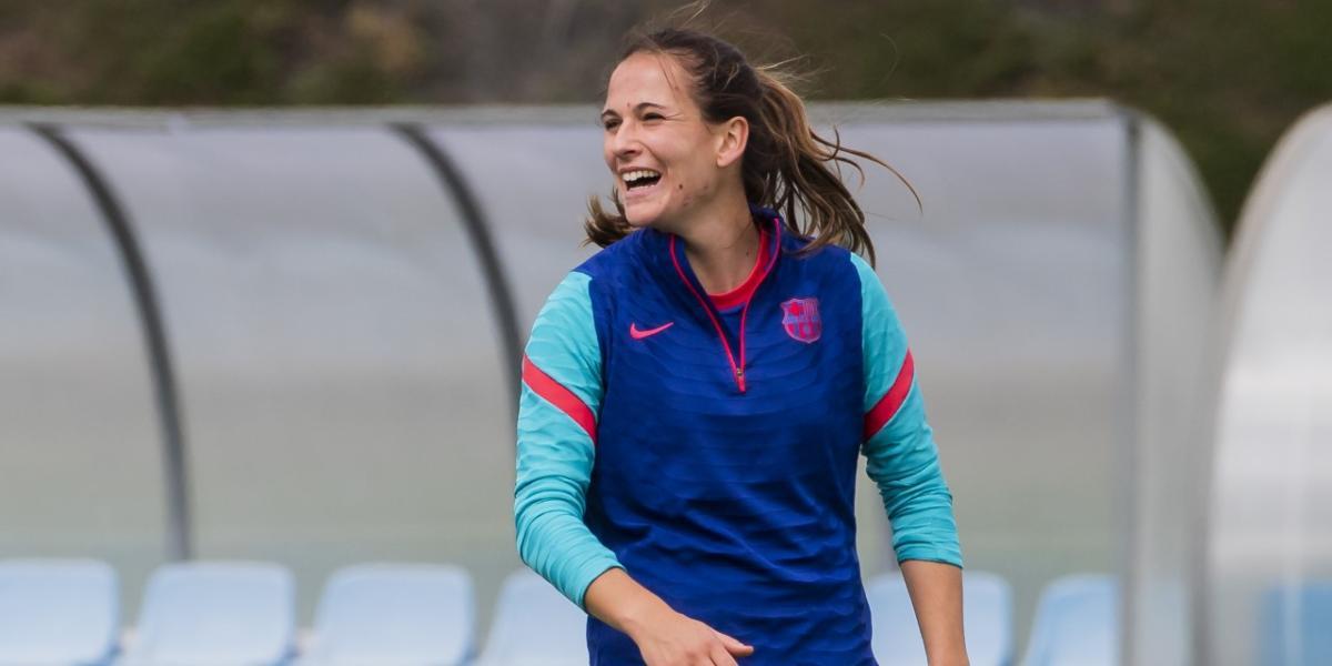 Laia Codina: "Necesitamos a la gente en el Camp Nou ante la Roma"