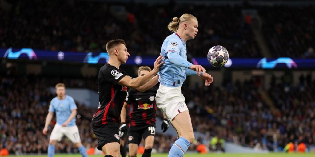 Las fotos más espectaculares del Manchester City - Leipzig